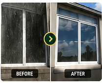Windows before and after service
